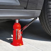 Домкрат бутылочный гидравлический 8т 222-447 мм TOPTUL JHAB0108