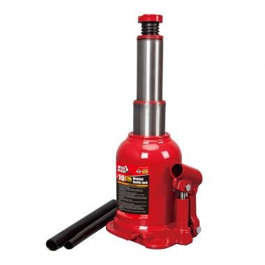 Домкрат бутылочный низкопрофильный двухштоковый 10т 180-430 мм TORIN TH81002X Домкрат бутылочный низкопрофильный двухштоковый 10т 180-430 мм TORIN TH81002X