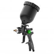 Пистолет окрасочный пневматический HVLP верх.пласт.бачок 600мл, форсунка-1,4мм AUARITA LION-2-1.4
