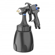 Пистолет окрасочный пневматический LVMP ниж.пласт.бачок 1000мл, форсунка-1,3мм AUARITA LION-D-1.3LM