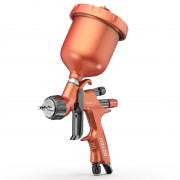 Пістолет фарбувальний пневматичний HVLP верх.пласт.бачок 600мл, форсунка-1,4мм ITALCO SHINE-2-1.4