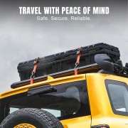 Набор стяжных ремней с храповым механизмом, S-крюками и защитными петлями (Soft Loops) 4 шт., 680 кг TORIN TRZD-RL