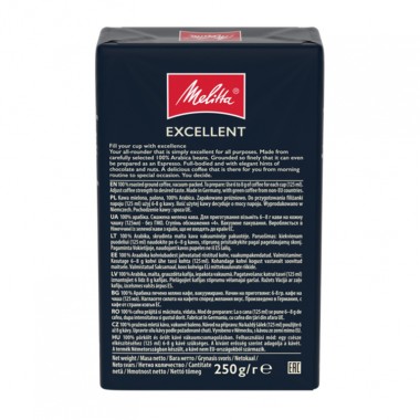 Молотый кофе Melitta Excellent 250 г Опт от 8 шт