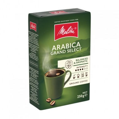 Молотый кофе Melitta Arabica Grand Select 250 г Розница
