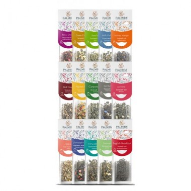 Ассорти из 21 вкуса чая ТМ Palmira Ассорти из 21 вкуса чая ТМ Palmira