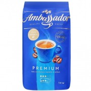 Кофе в зернах Ambassador Premium 1 кг Опт от 2 шт