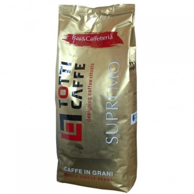 Кофе в зернах Totti Caffe Supremo 1 кг Опт от 3 шт