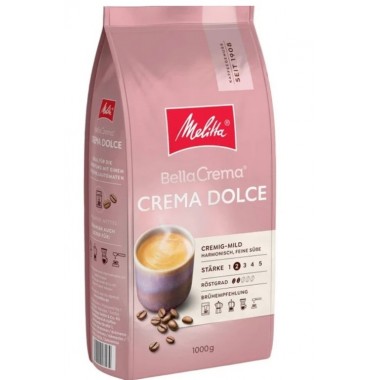 Кофе в зернах Melitta BellaCrema Dolce 1 кг Опт от 8 шт
