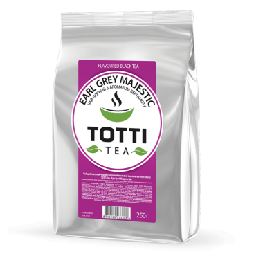 Черный чай Totti Earl Grey Majestic 250 г Опт от 5 шт