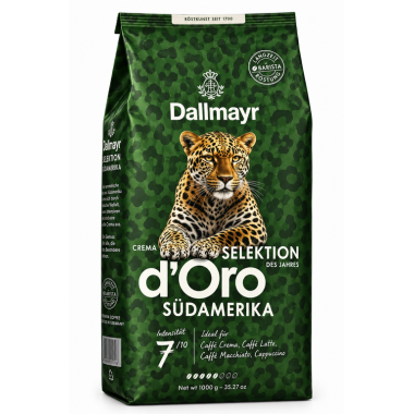 Кофе в зернах Dallmayr Crema dOro Sudamerika 1 кг Опт от 4 шт