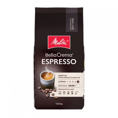 Кава в зернах Melitta Bella Crema Espresso 1 кг Опт від 8 шт