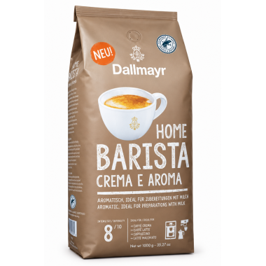 Кофе в зернах Dallmayr Barista Crema e Aroma 1 кг Опт от 8 шт