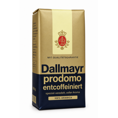 Мелена кава без кофеїну Dallmayr Prodomo entcoffeiniert 500 г Опт від 12 шт