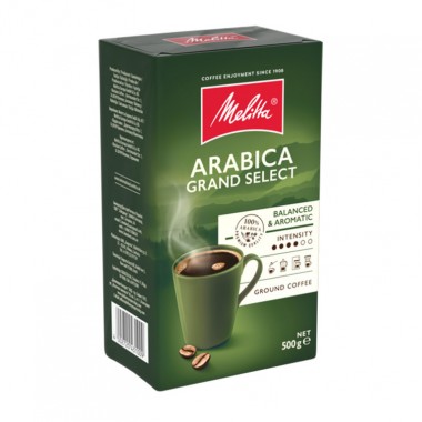 Молотый кофе Melitta Arabica Grand Select 500 г Опт от 12 шт