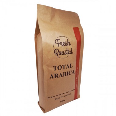 Кофе в зернах Fresh Roasted Total Arabica 1 кг Опт от 5 шт