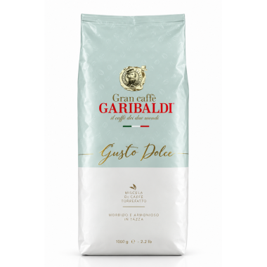 Кава в зернах Garibaldi Gusto Dolce 1 кг Опт від 6 шт