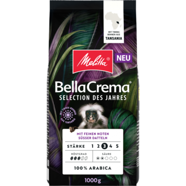 Кофе в зернах Melitta BellaCrema Selection des Jahres 1 кг Опт от 4 шт