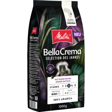 Кофе в зернах Melitta BellaCrema Selection des Jahres 1 кг Опт от 4 шт