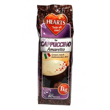 Капучино Hearts Amaretto 1 кг Опт від 10 шт