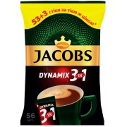 Кофе 3 в 1 Jacobs Dynamix 56 стиков