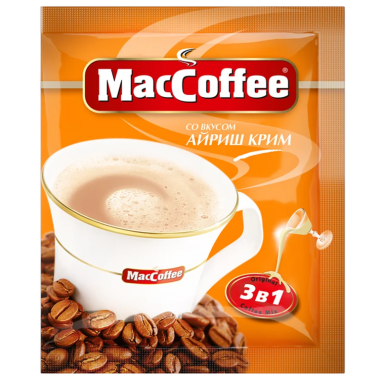 Кофе 3 в 1 MacCoffee Ирландский крем 20 стиков