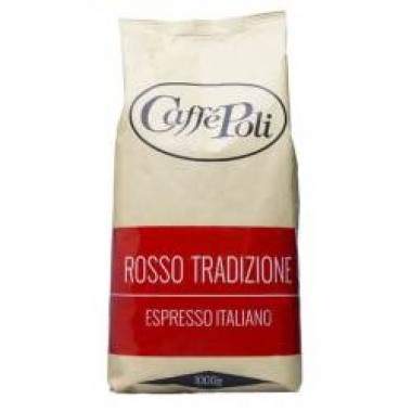 Кава в зернах Caffe Poli Rosso Tradizione 1 кг