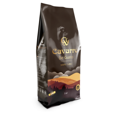 Кофе в зернах Cavarro De Gusto 1 кг Опт от 6 шт