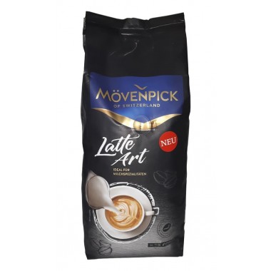 Кофе в зернах Movenpick Latte Art 1 кг Опт от 4 шт