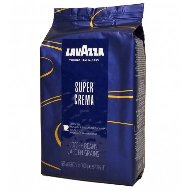 Кава в зернах Lavazza Super Crema 1 кг Опт від 3 шт