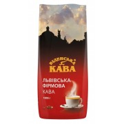 Кофе в зернах Віденська кава Львівська Фірмова 1 кг Опт от 3 шт