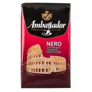 Мелена кава Ambassador Nero 225 г