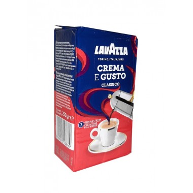 Мелена кава Lavazza Crema e Gusto classico 250 г Опт від 20 шт