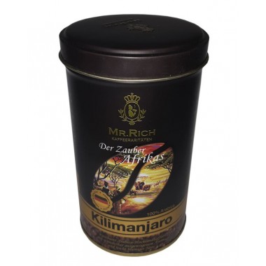 Мелена кава Mr.Rich Kilimanjaro Танзанія з/б 250 г Опт від 6 шт