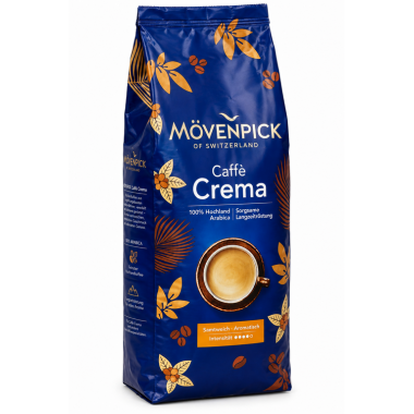 Кава в зернах Movenpick Caffe Crema 1 кг Опт від 2 шт