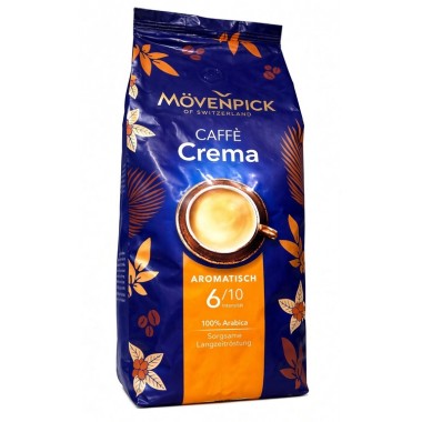 Кава в зернах Movenpick Caffe Crema 1 кг Опт від 4 шт