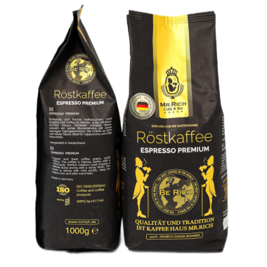 Кава в зернах Mr.Rich Espresso Premium 1 кг Опт від 3 шт