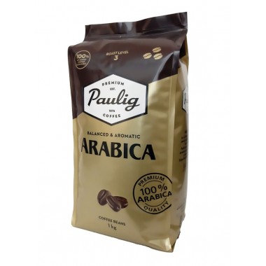 Кава в зернах Paulig Arabica Finland 1 кг Опт від 4 шт