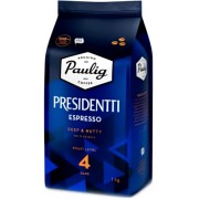Кава в зернах Paulig Presidentti Espresso 1 кг Опт від 4 шт