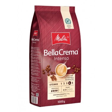 Кофе в зернах Melitta BellaCrema Intenso 1 кг Розница