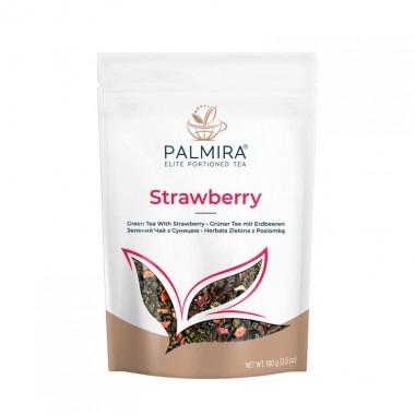 Зеленый чай Palmira Земляника100 г