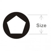 Головка Force 14 мм пятигранная Opel, Smart, Ford 65014F